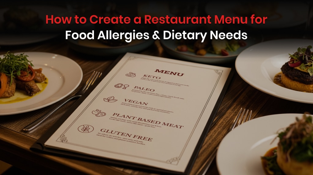 Menu for Food Allergies and Dietary Needs